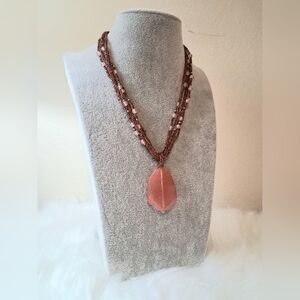 J.Jill Pendant Beaded Necklace